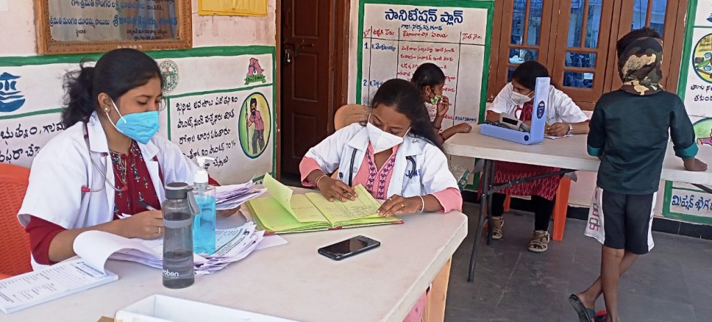 The Medical Camp was organised at Narsappaguda