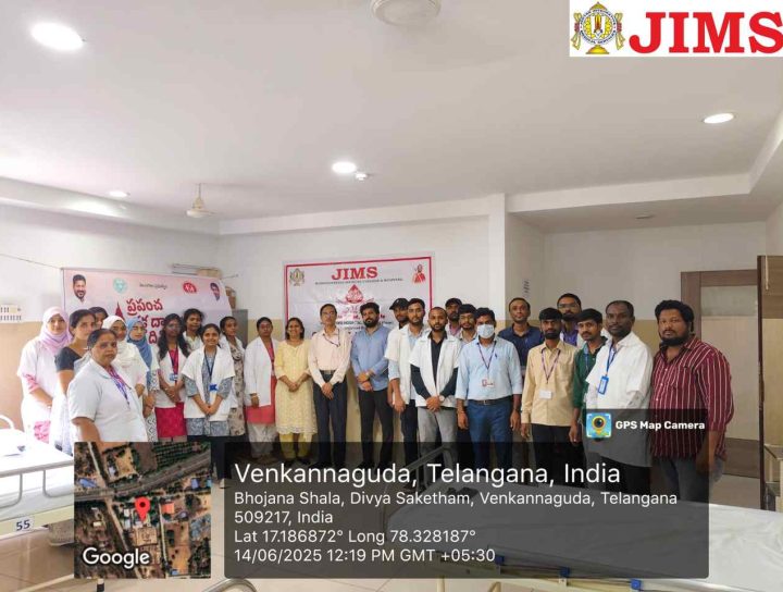 World Blood Donor Day 2025 A Lifesaving Act of Kindness at JIMS