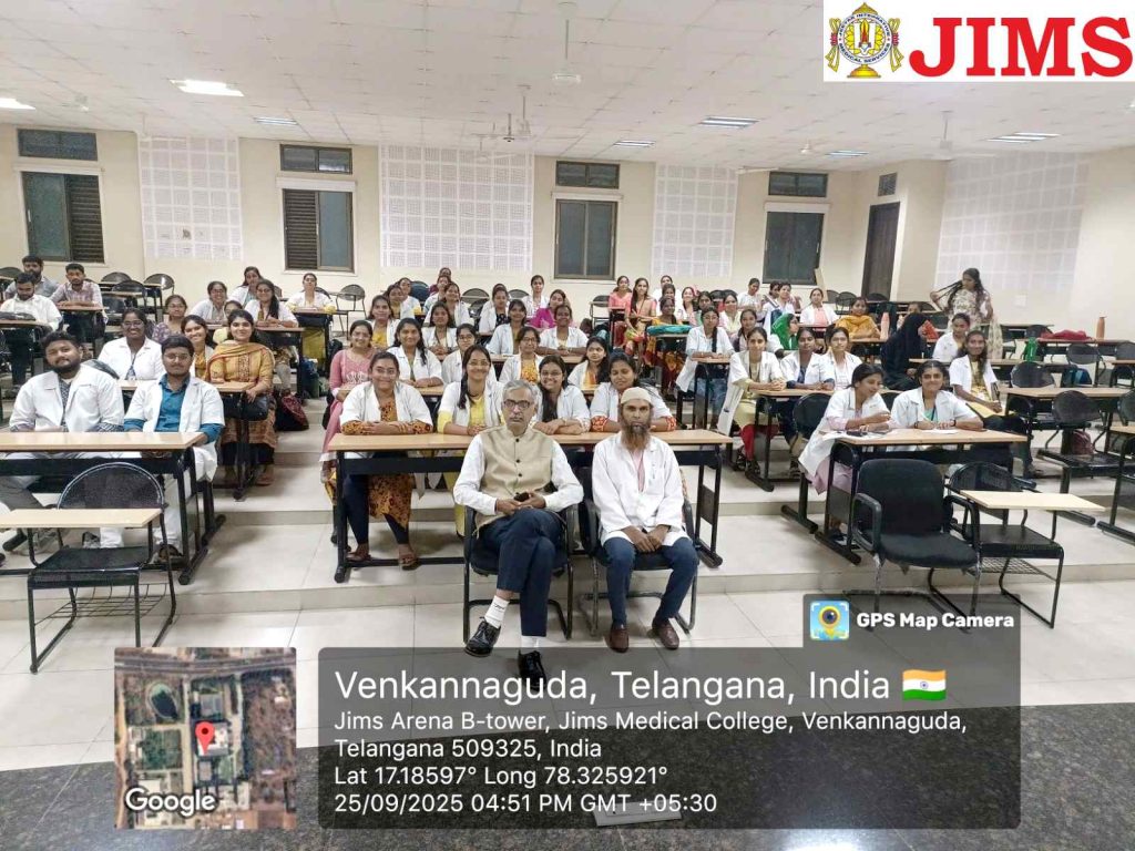 Workshop on Posology for Interns at JIMS